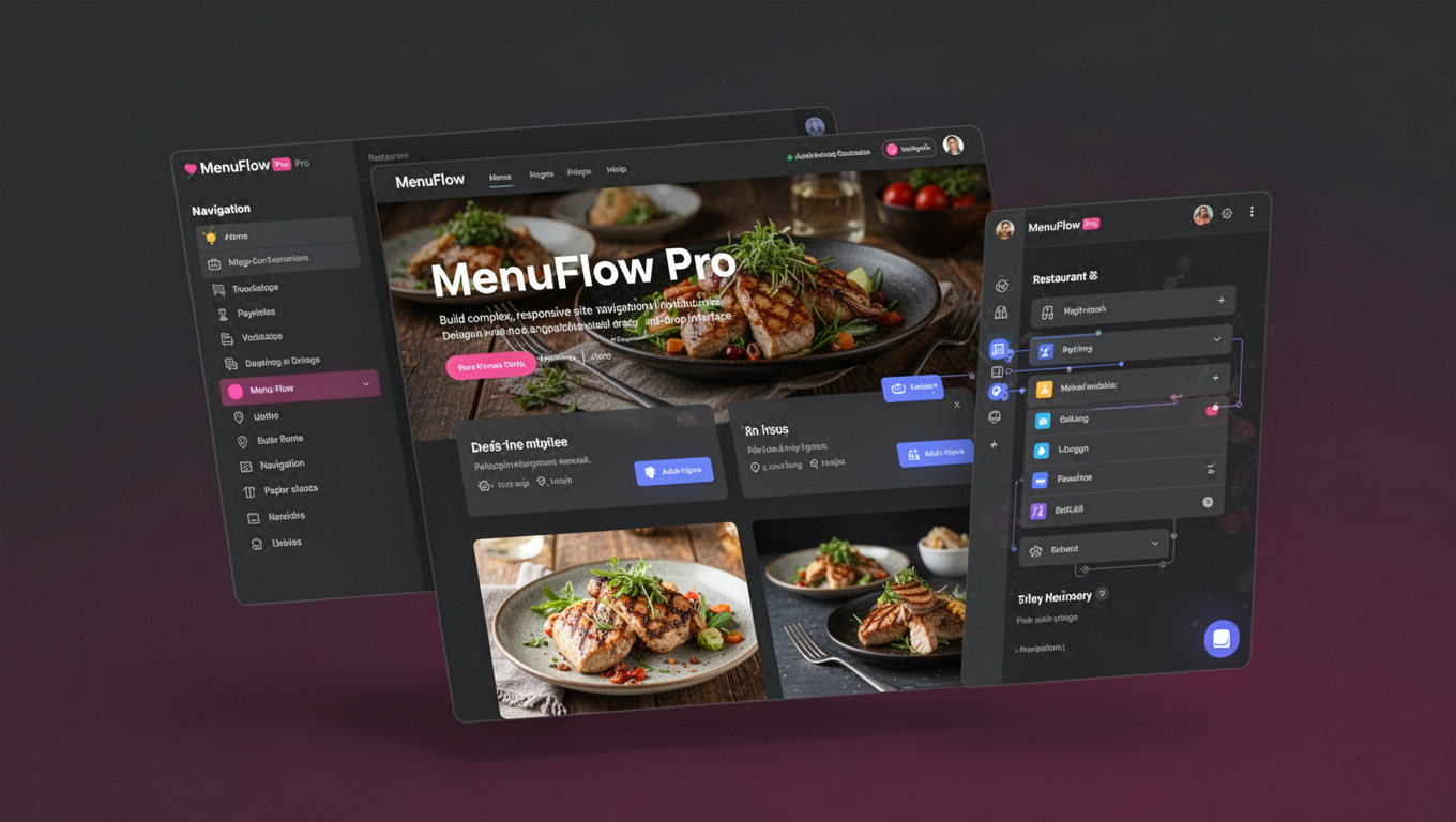 Preview of MenuFlow Pro