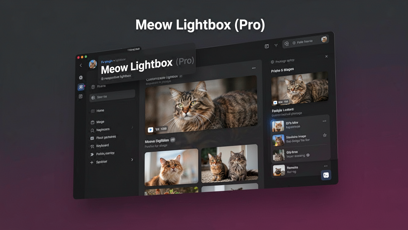 Preview of Meow Lightbox (Pro)