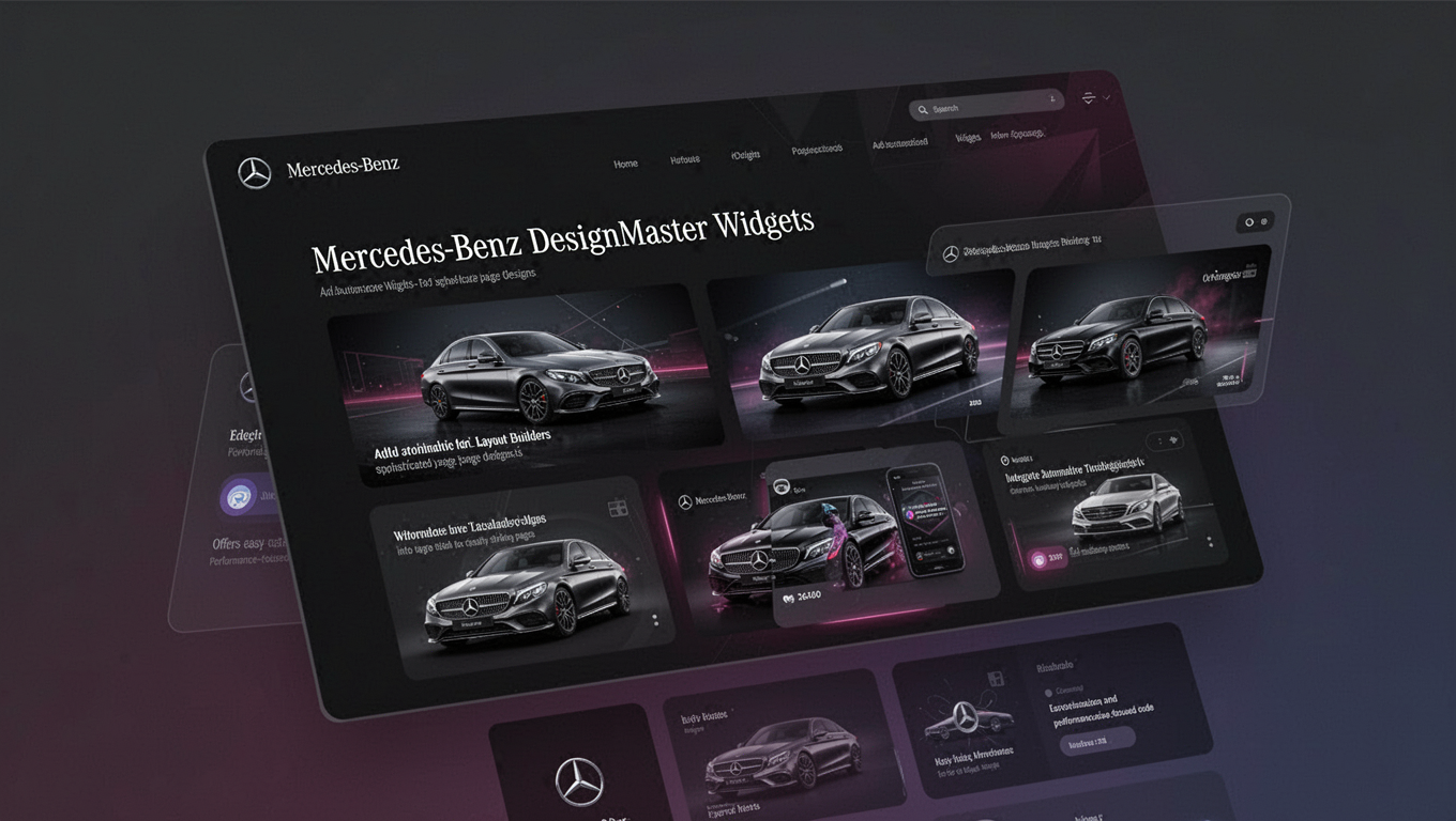 Preview of Mercedes-Benz DesignMaster Widgets