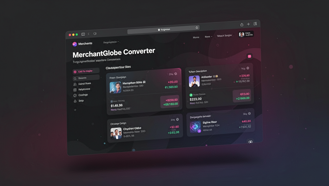 Preview of MerchantGlobe Converter