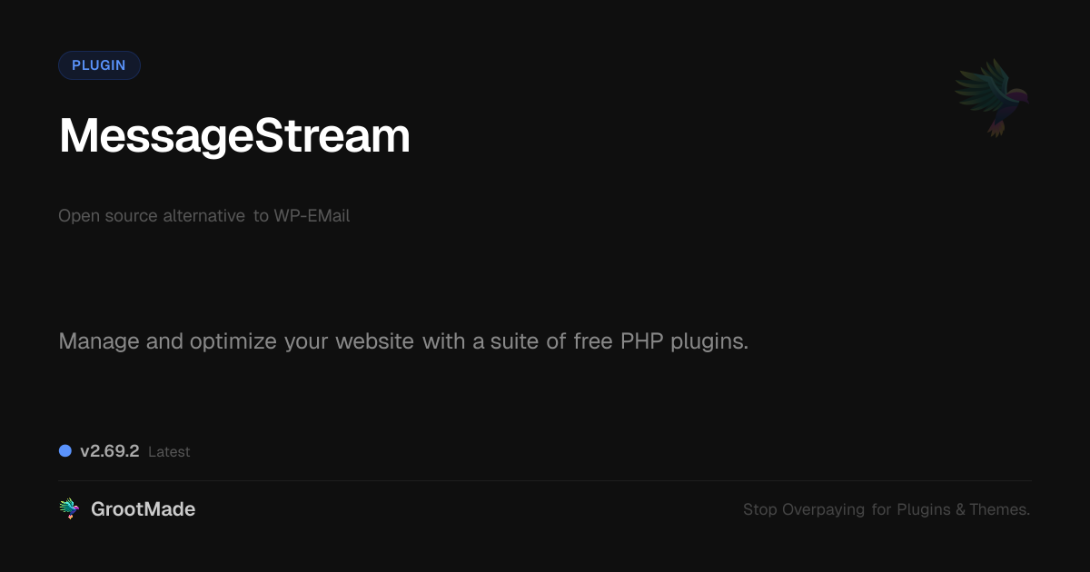 Preview of MessageStream