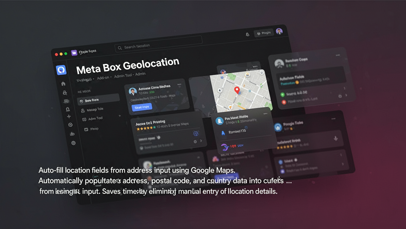 Preview of Meta Box Geolocation