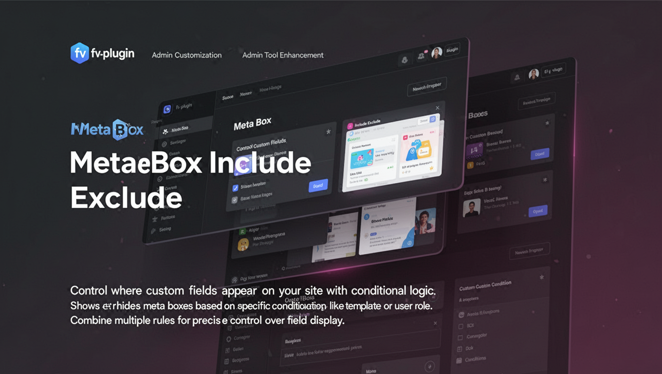 Preview of Meta Box Include Exclude