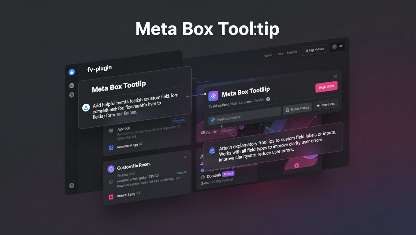 Preview of Meta Box Tooltip