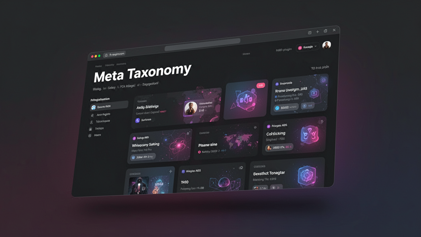 Preview of Meta Taxonomy