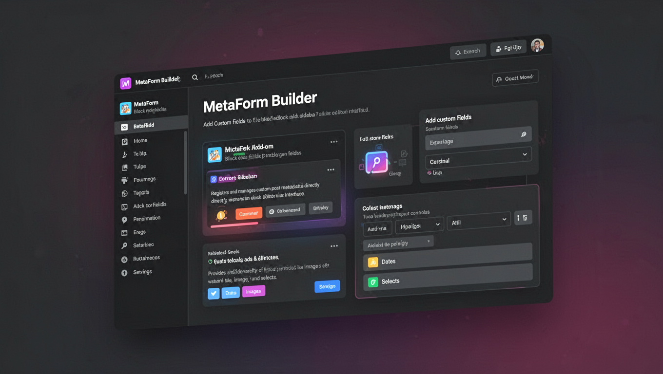 Preview of MetaForm Builder