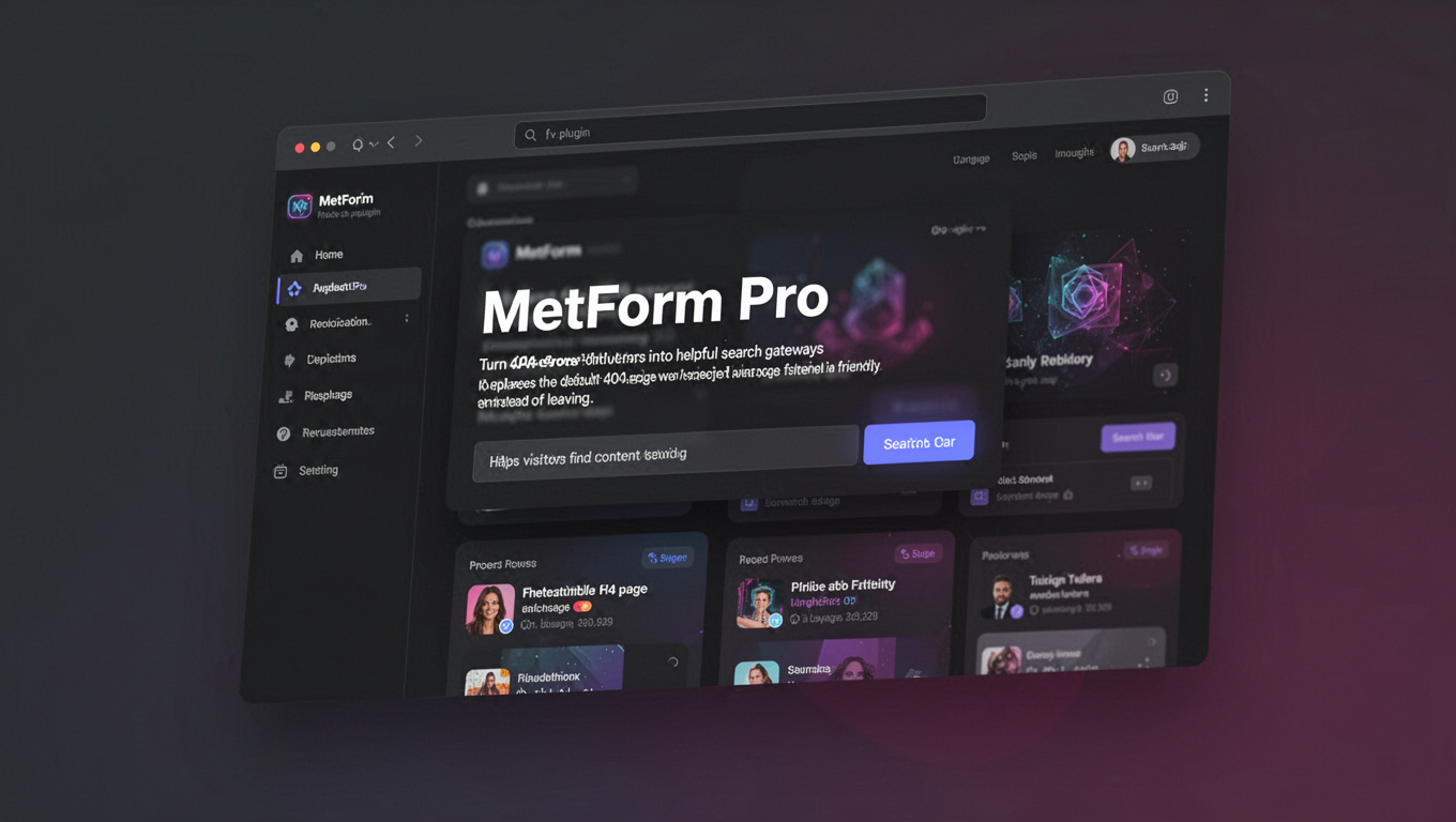 Preview of MetForm Pro