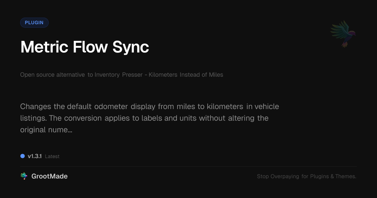 Preview of Metric Flow Sync