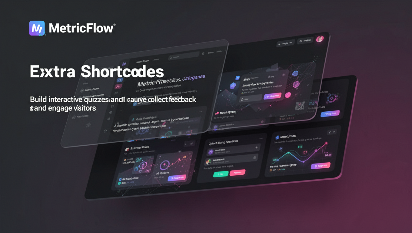 Preview of MetricFlow - Extra Shortcodes