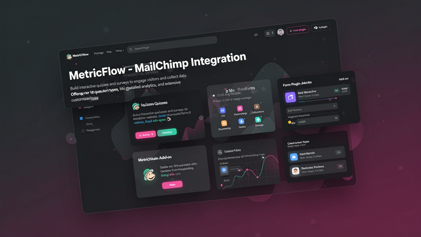 Preview of MetricFlow - MailChimp Integration