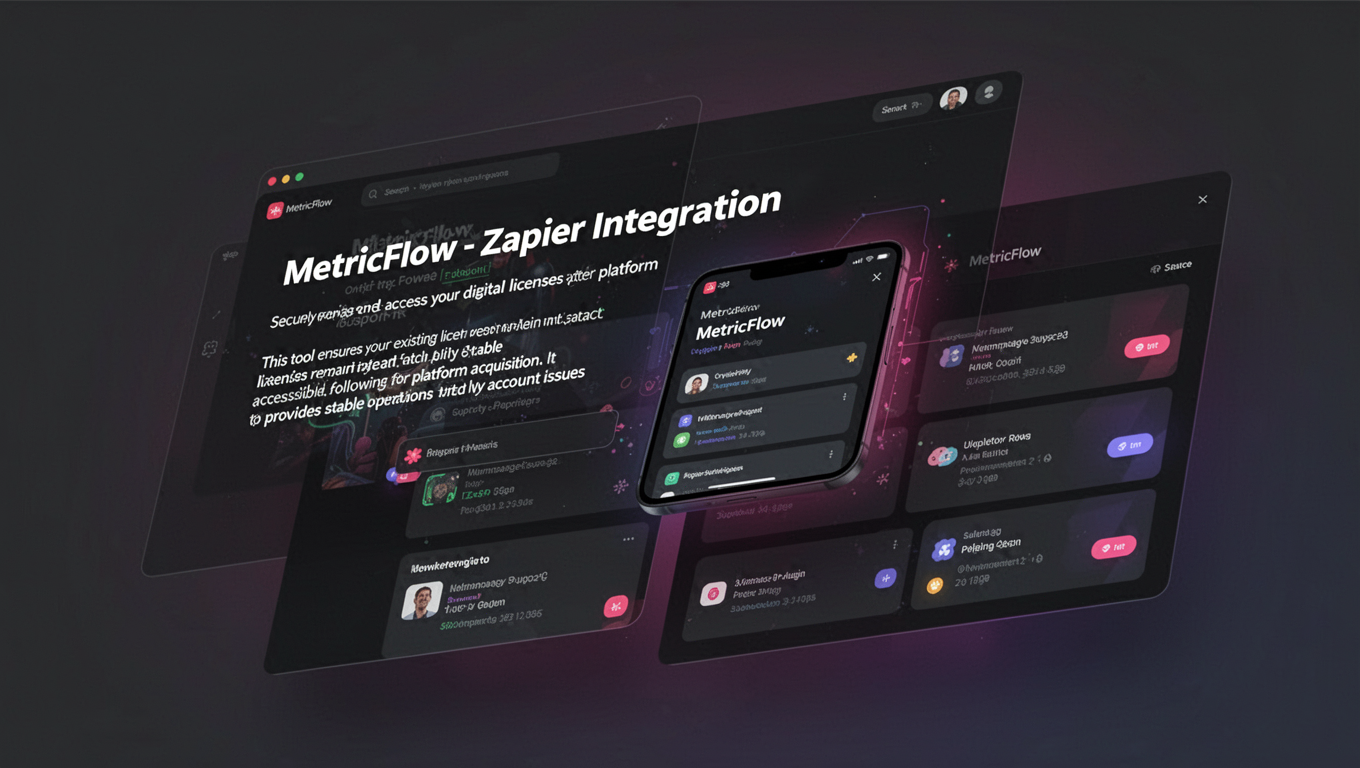 Preview of MetricFlow - Zapier Integration
