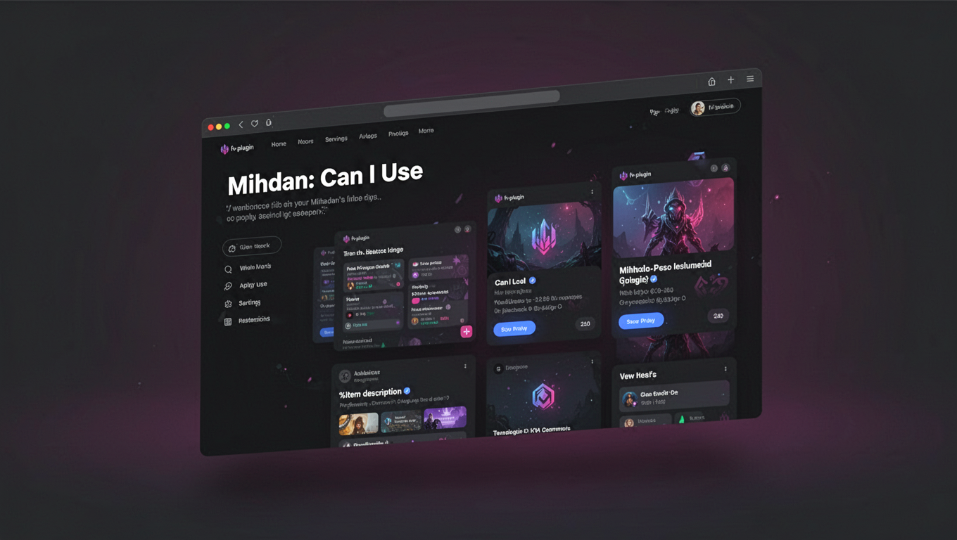 Preview of Mihdan: Can I Use
