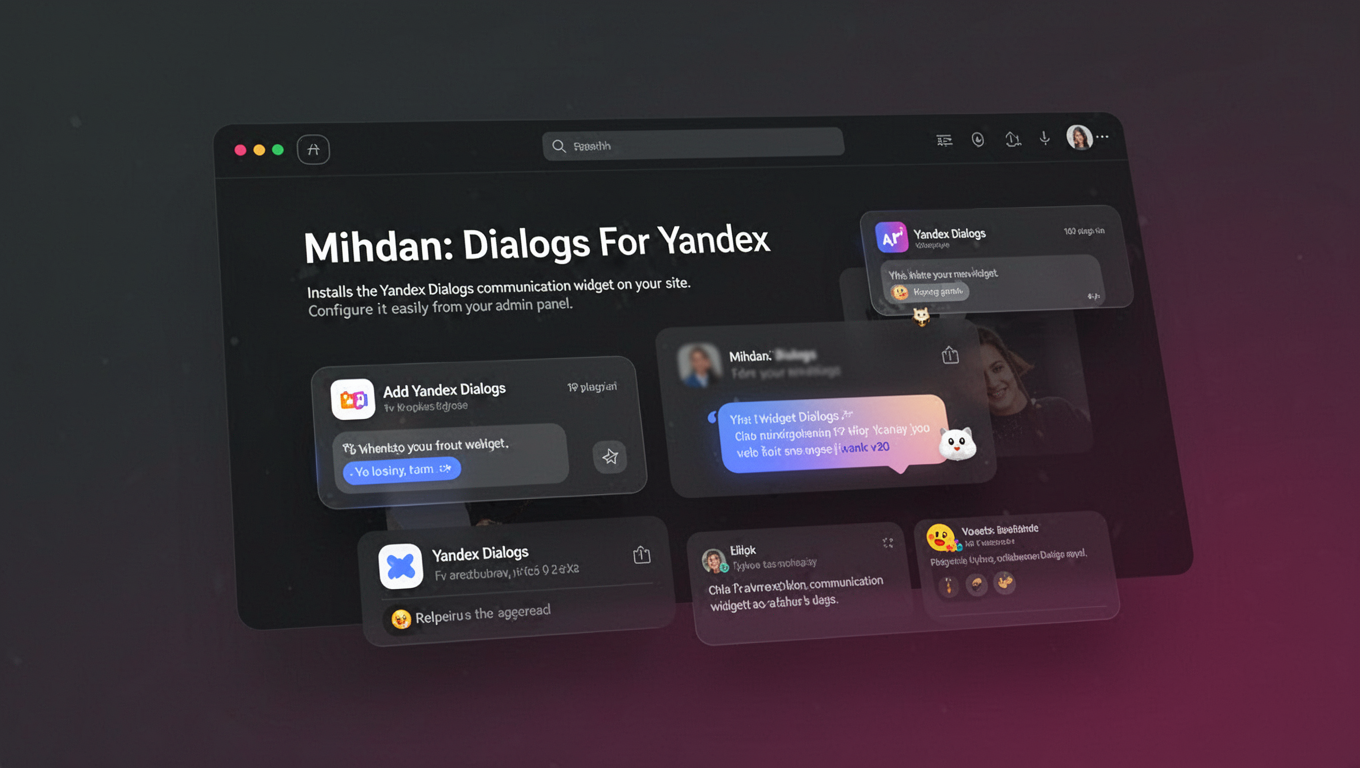 Preview of Mihdan: Dialogs For Yandex