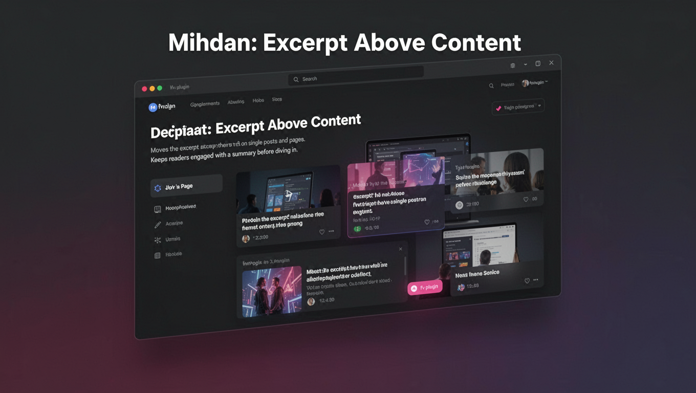 Preview of Mihdan: Excerpt Above Content