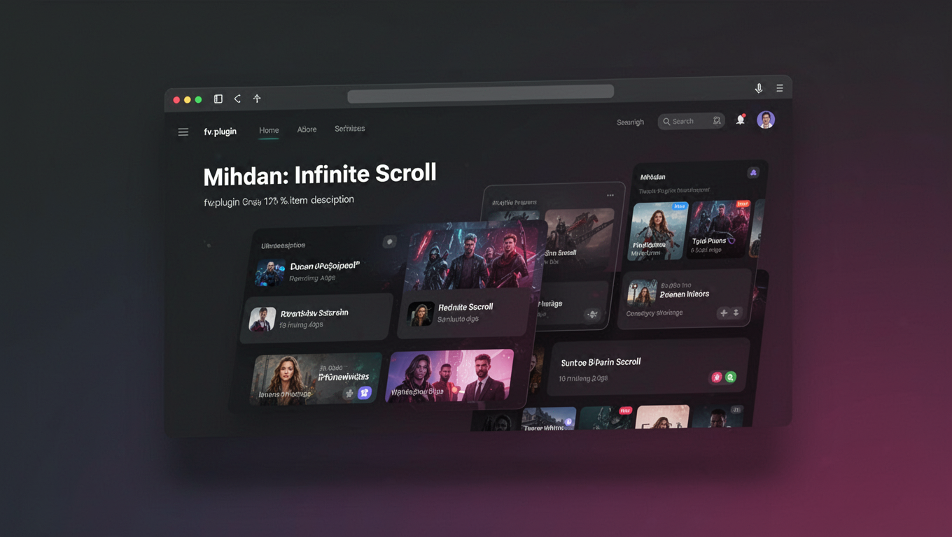 Preview of Mihdan: Infinite Scroll