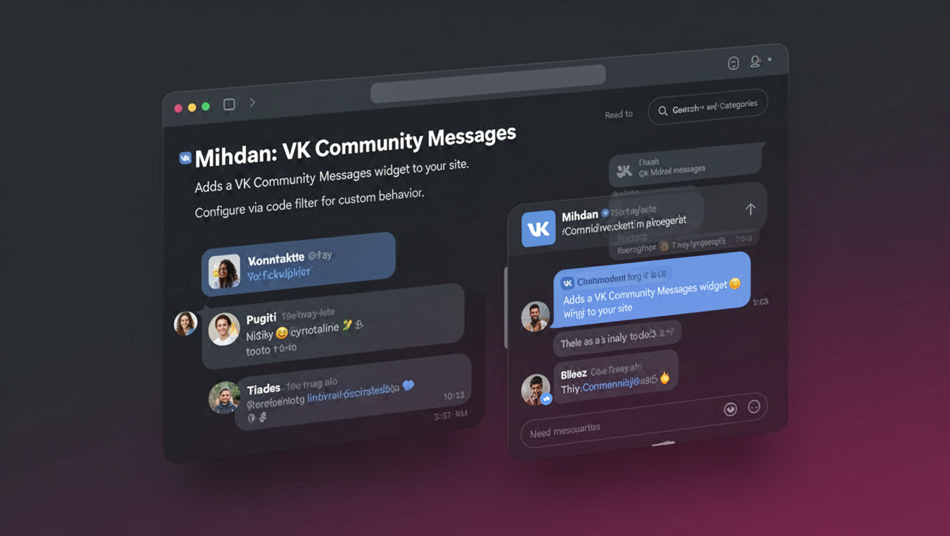 Preview of Mihdan: VK Community Messages