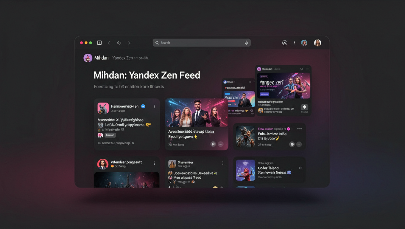 Preview of Mihdan: Yandex Zen Feed