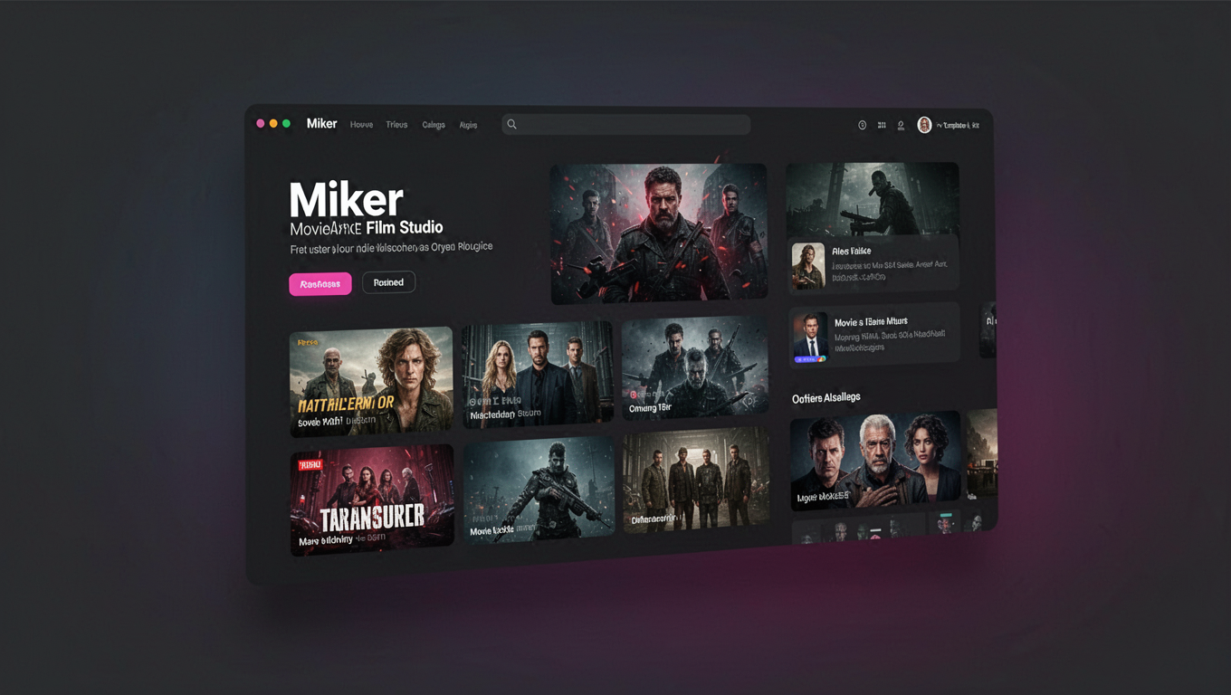 Preview of Miker - Movie and Film Studio