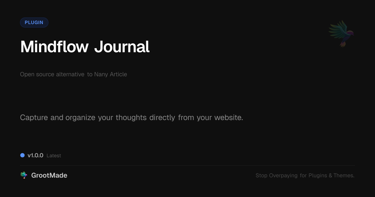 Preview of Mindflow Journal