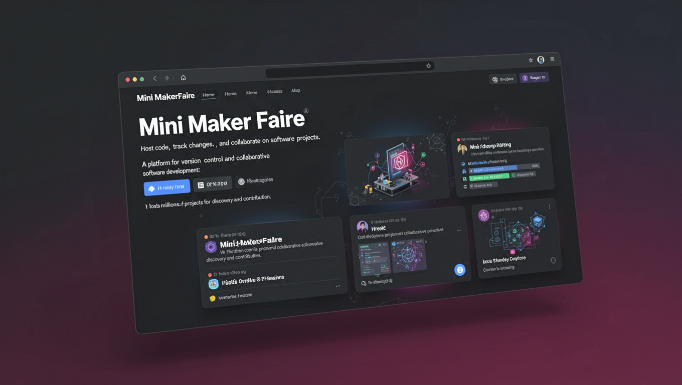 Preview of Mini Maker Faire