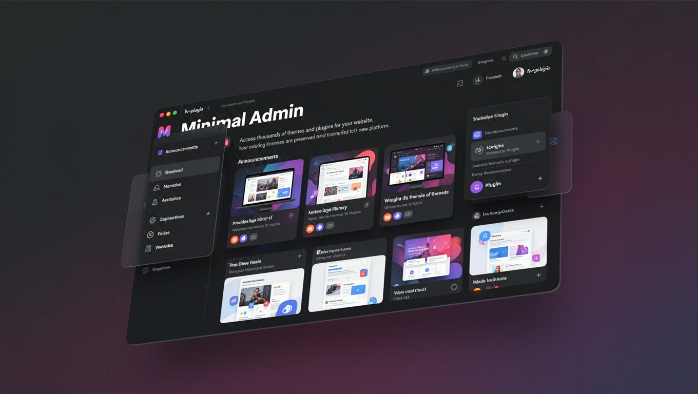 Preview of Minimal Admin