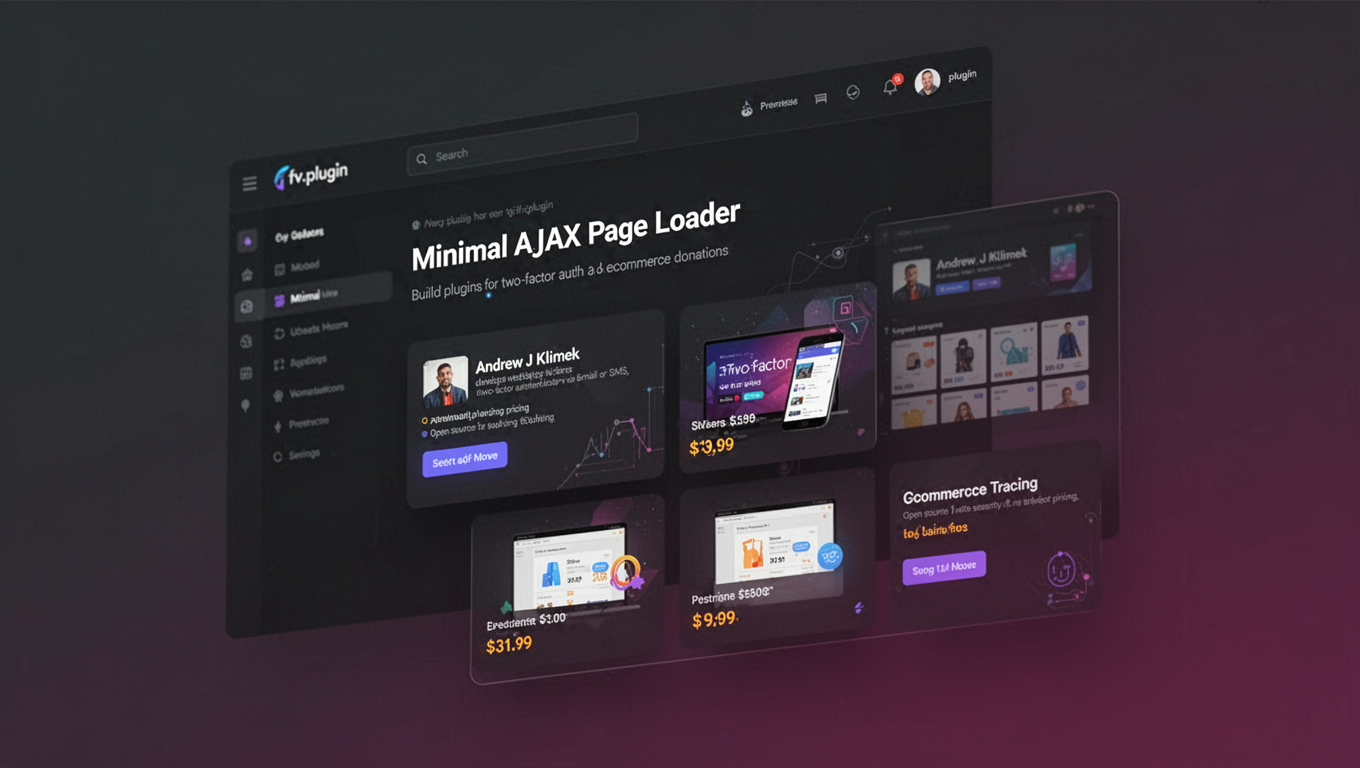 Preview of Minimal AJAX Page Loader