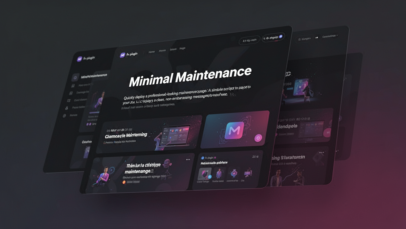 Preview of Minimal Maintenance