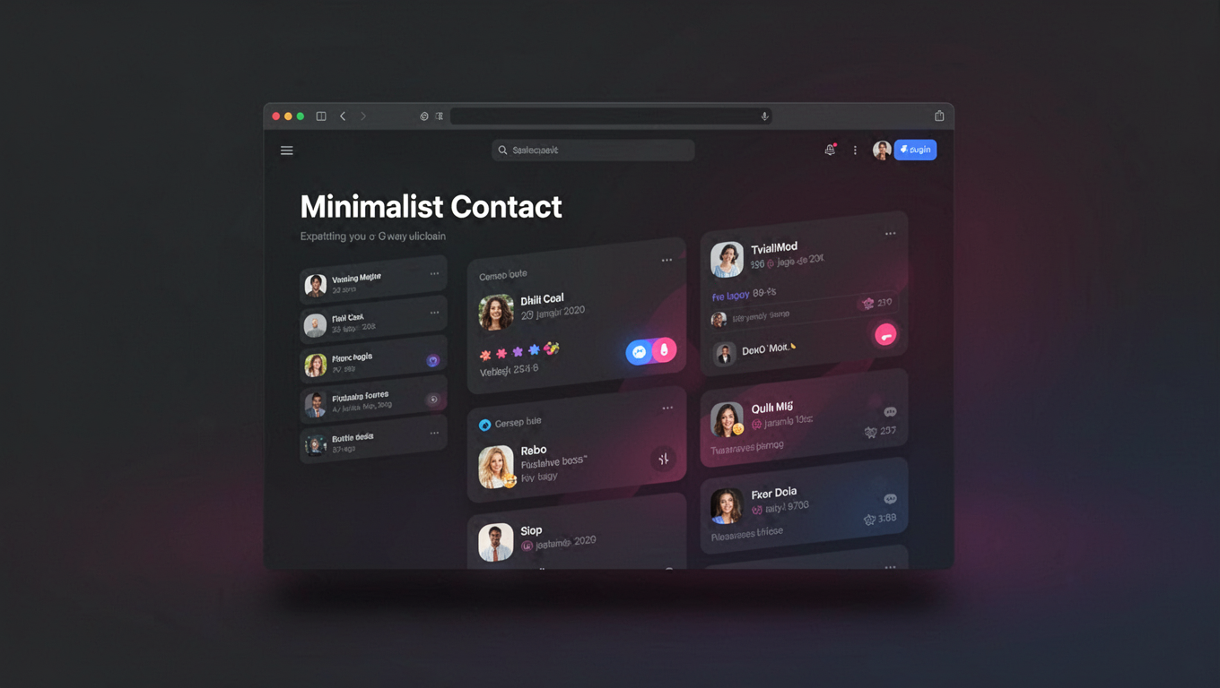 Preview of Minimalist Contact