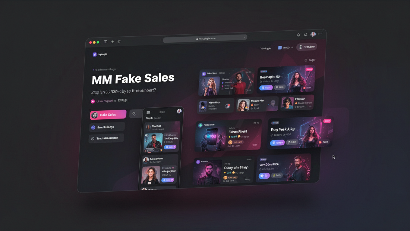 Preview of MM Fake Sales