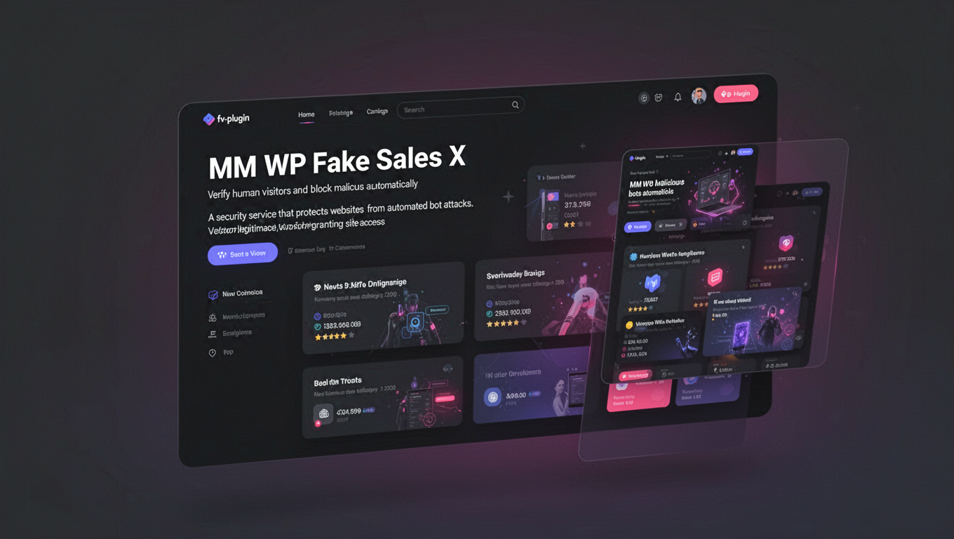 Preview of MM WP Fake Sales X