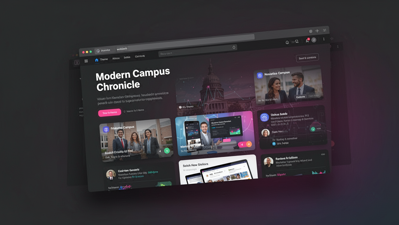 Preview of Modern Campus Chronicle