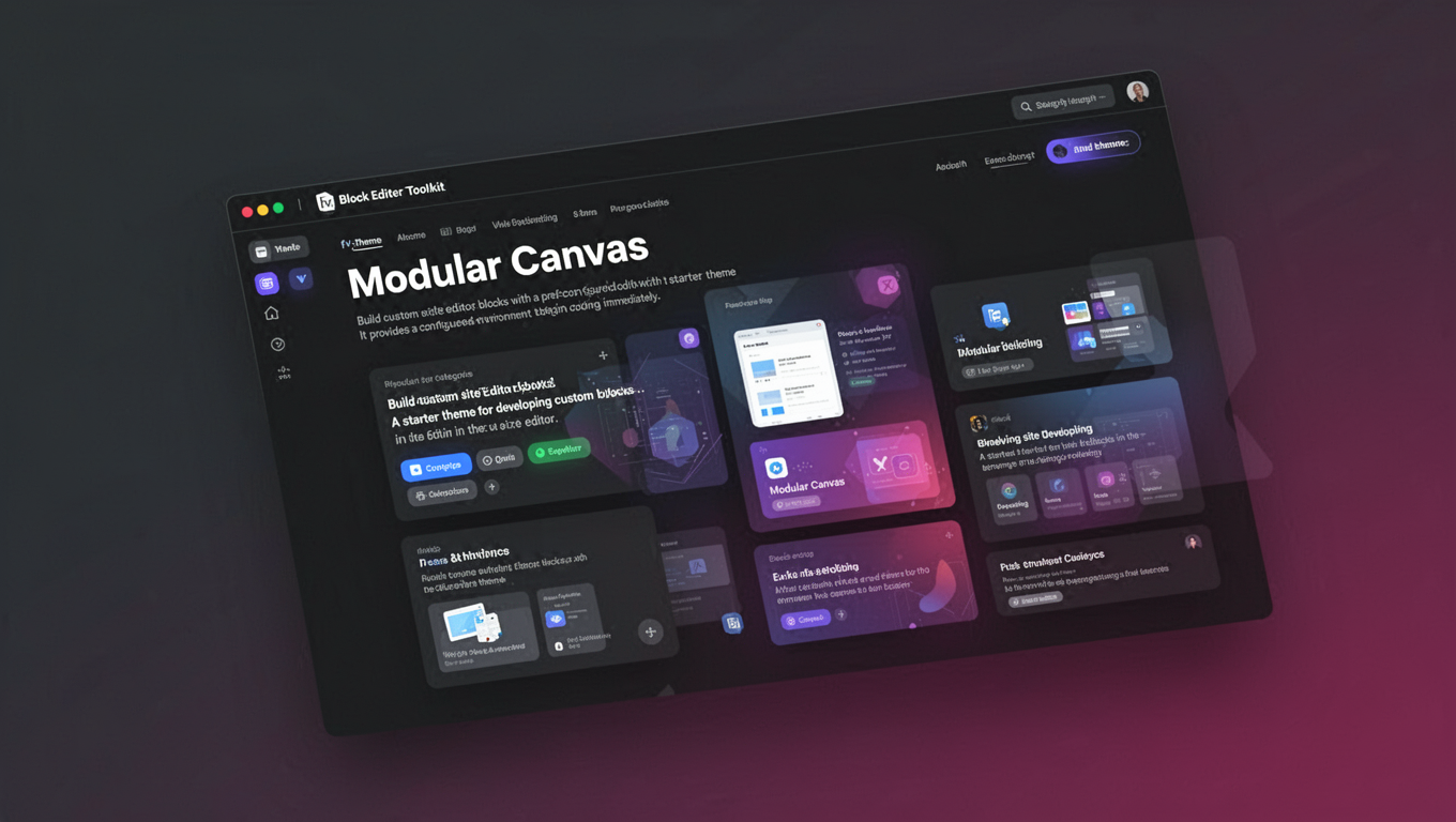 Preview of Modular Canvas