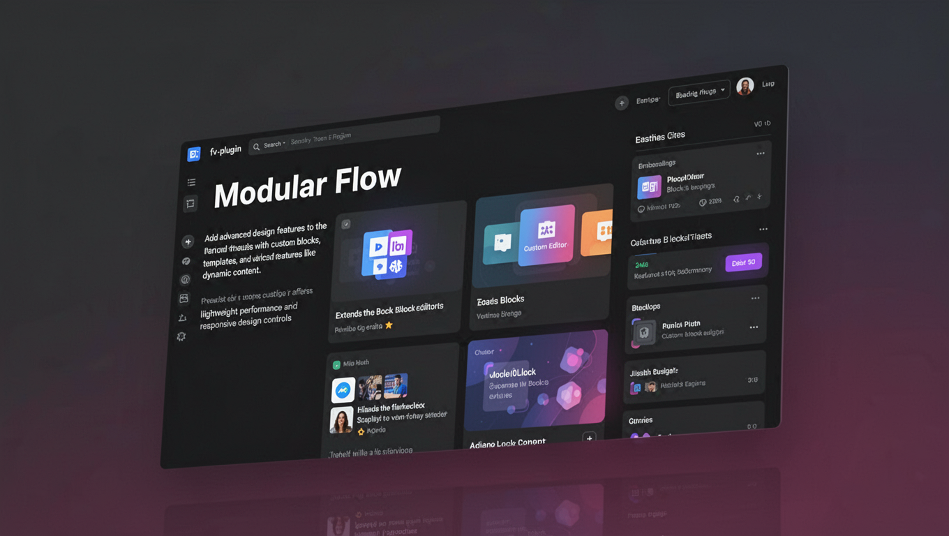 Preview of Modular Flow