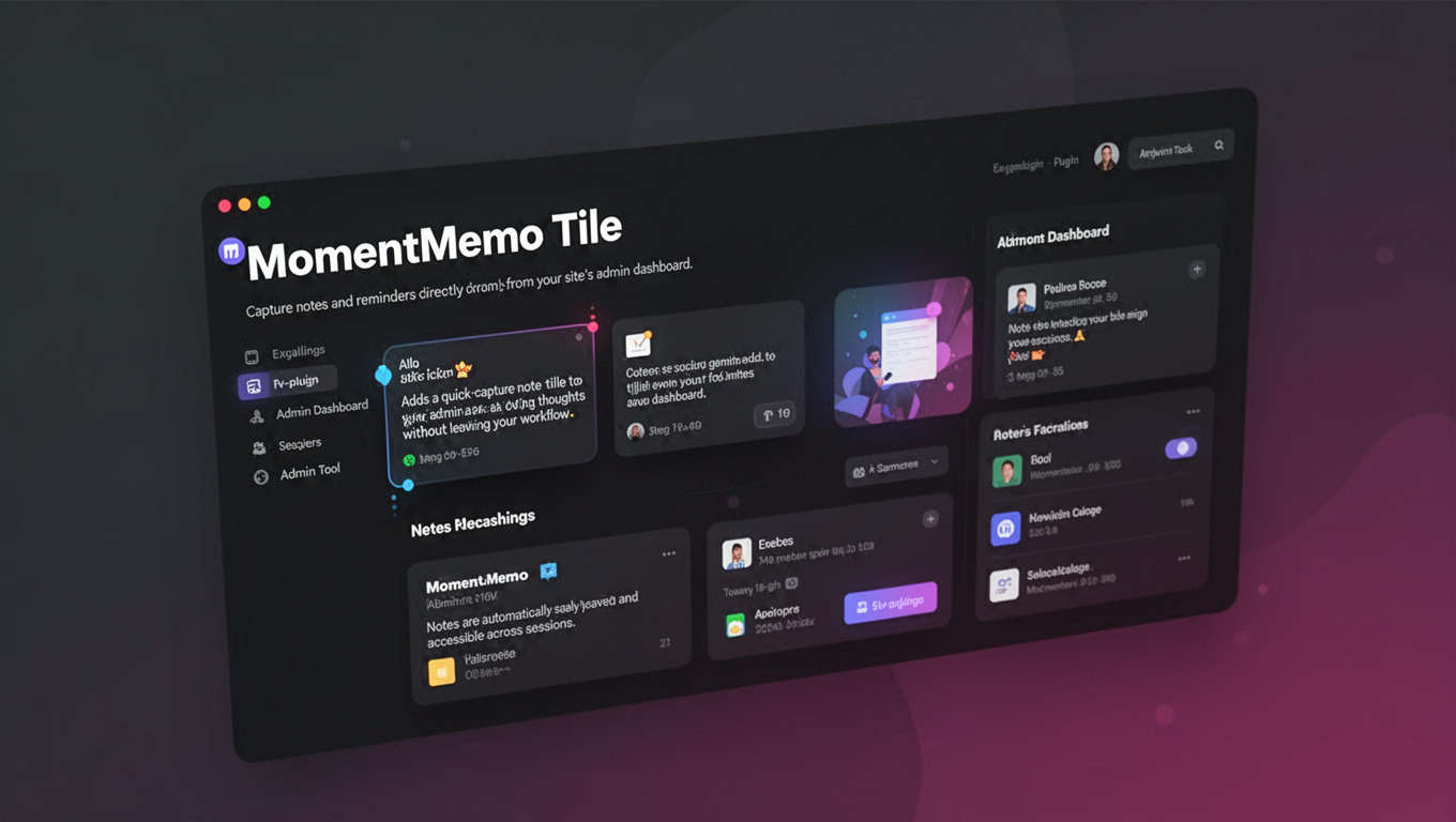 Preview of MomentMemo Tile