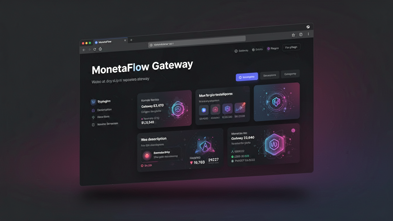 Preview of MonetaFlow Gateway