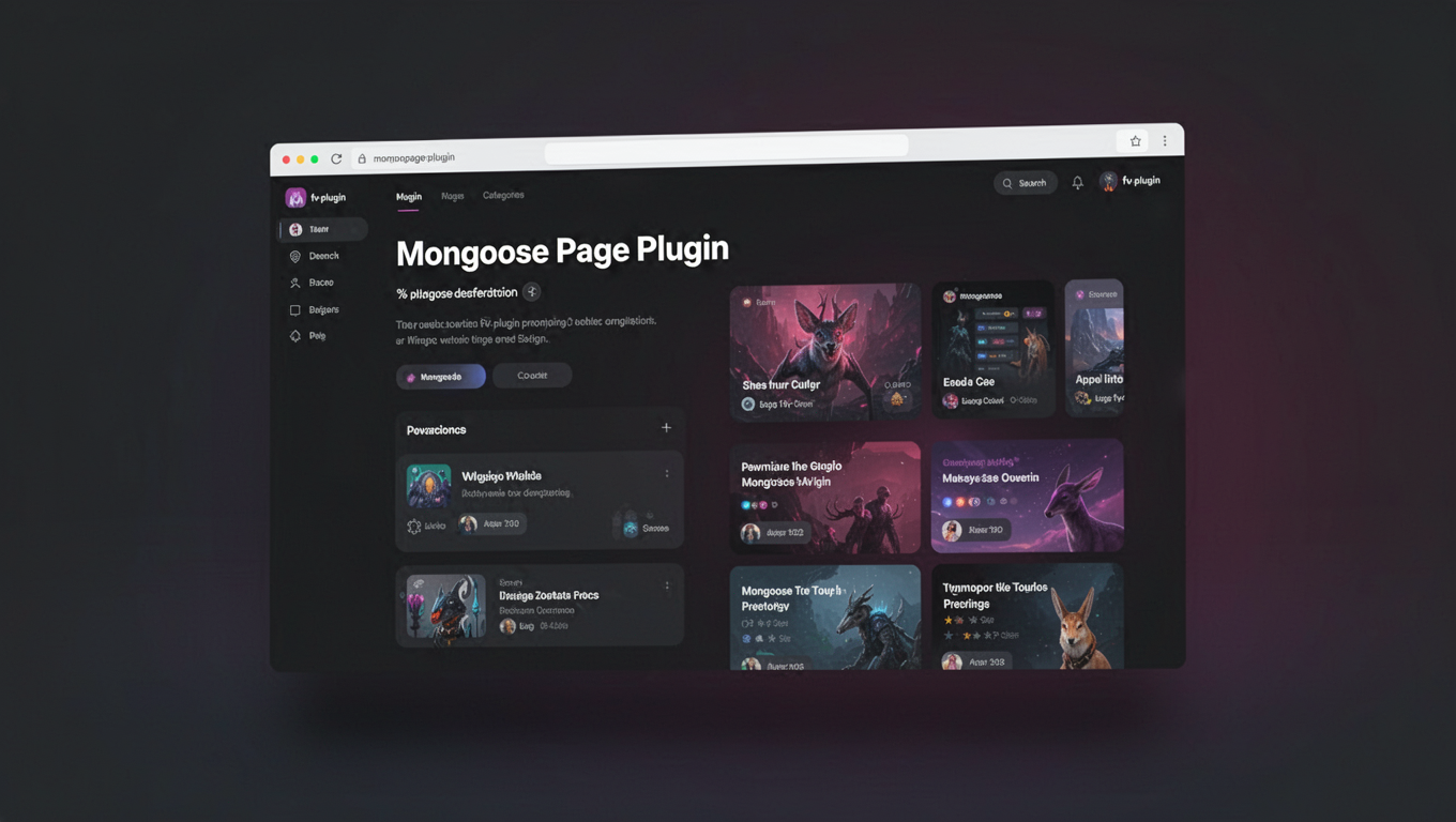 Preview of Mongoose Page Plugin