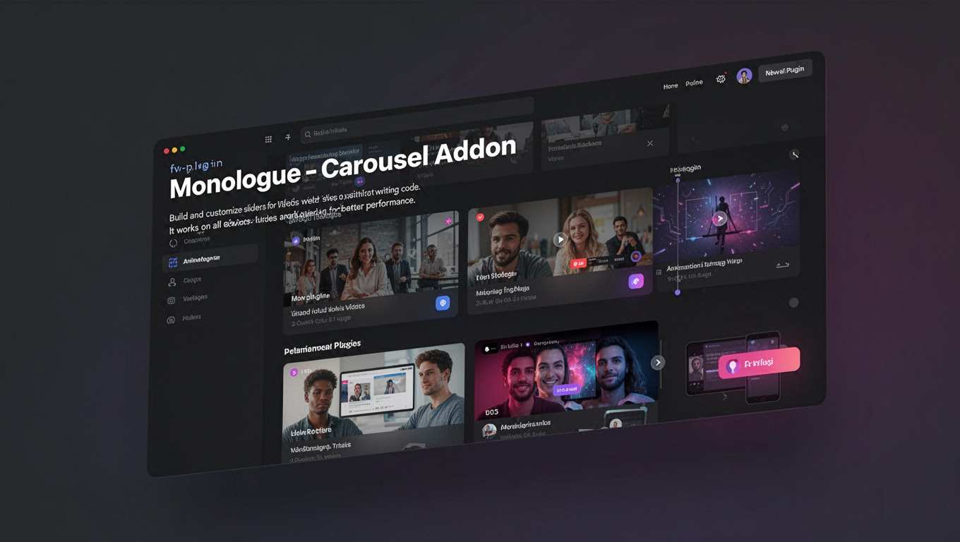 Preview of Monologue - Carousel Addon
