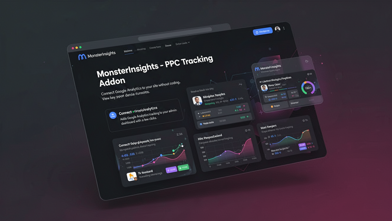 Preview of MonsterInsights - PPC Tracking Addon