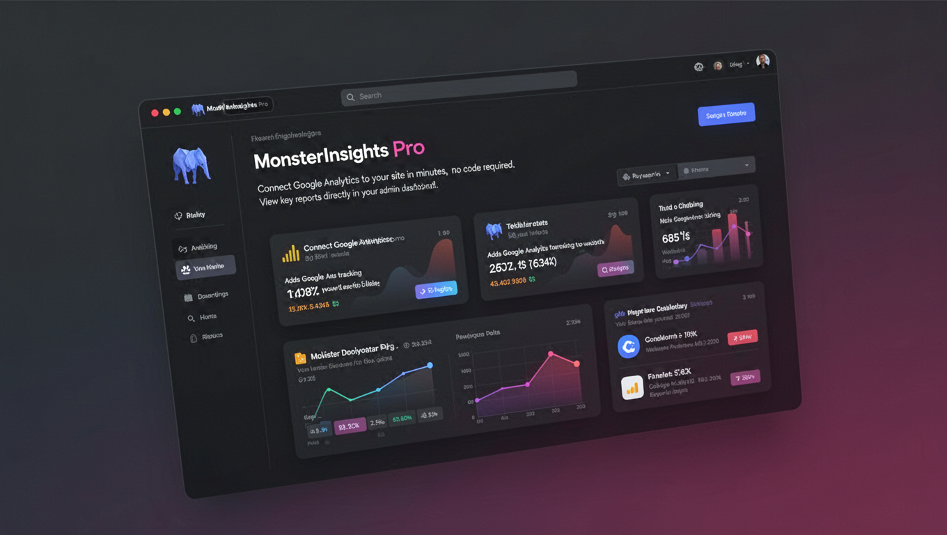 Preview of MonsterInsights Pro