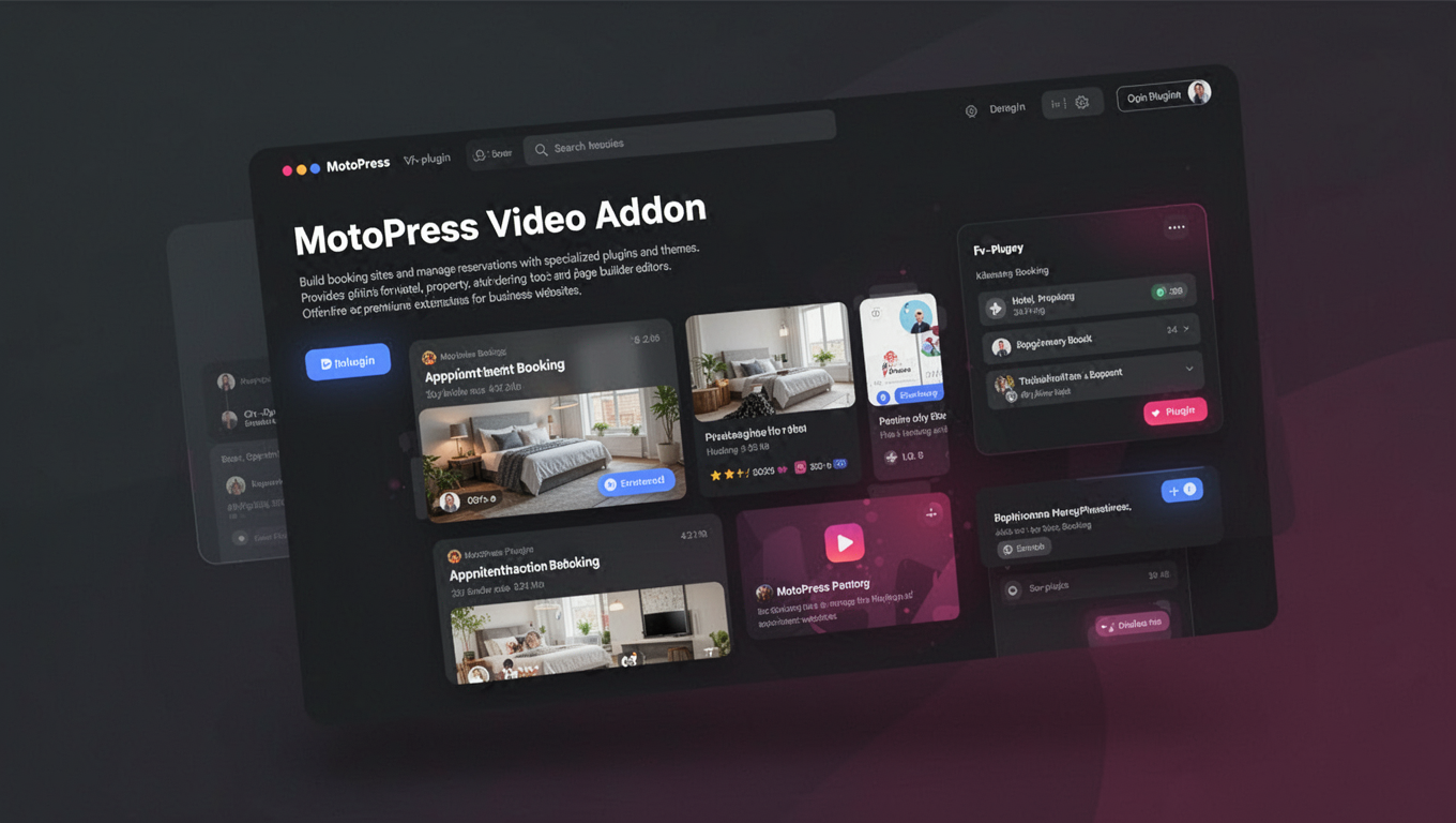 Preview of MotoPress Video Addon