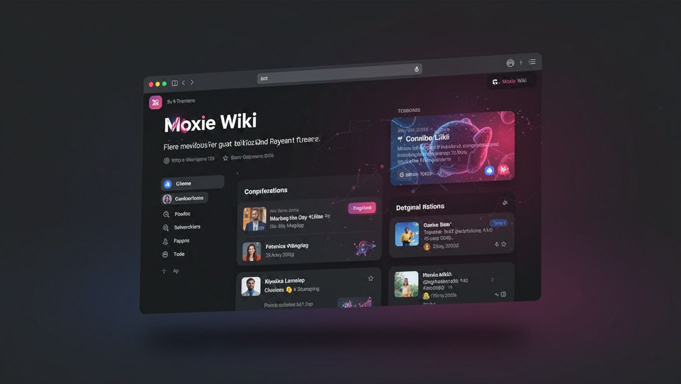 Preview of Moxie Wiki