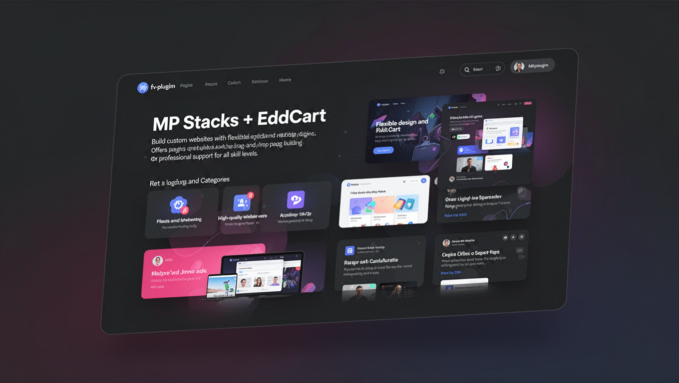 Preview of MP Stacks + EddCart