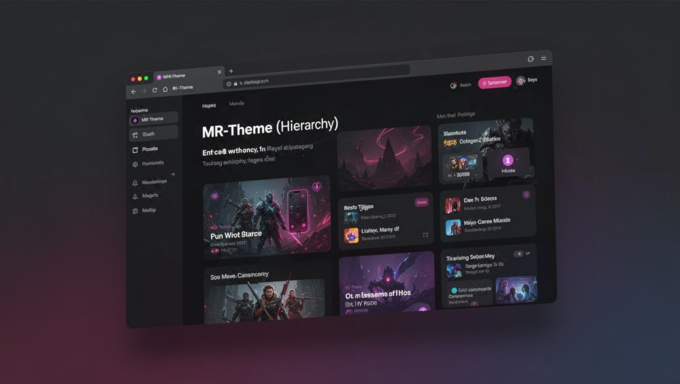 Preview of MR-Theme ( Hierarchy )