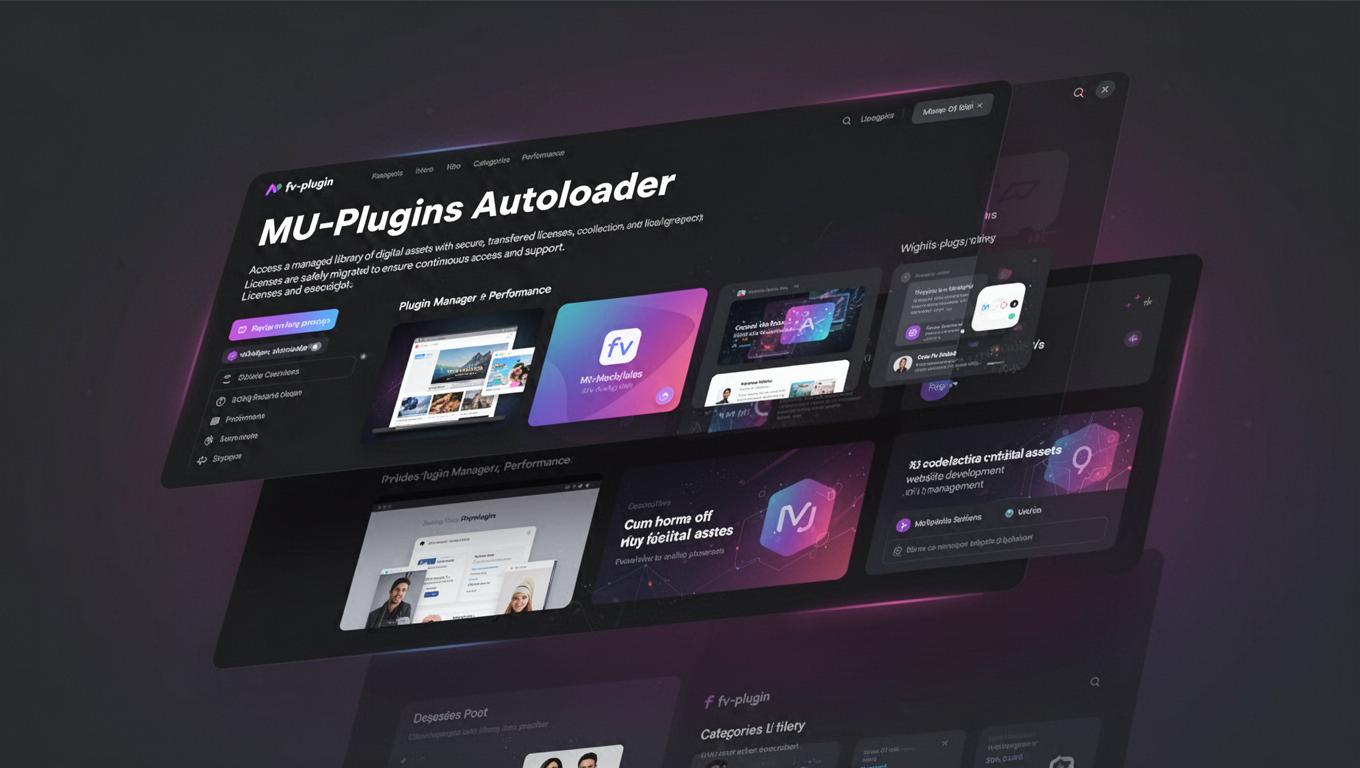 Preview of MU-Plugins Autoloader