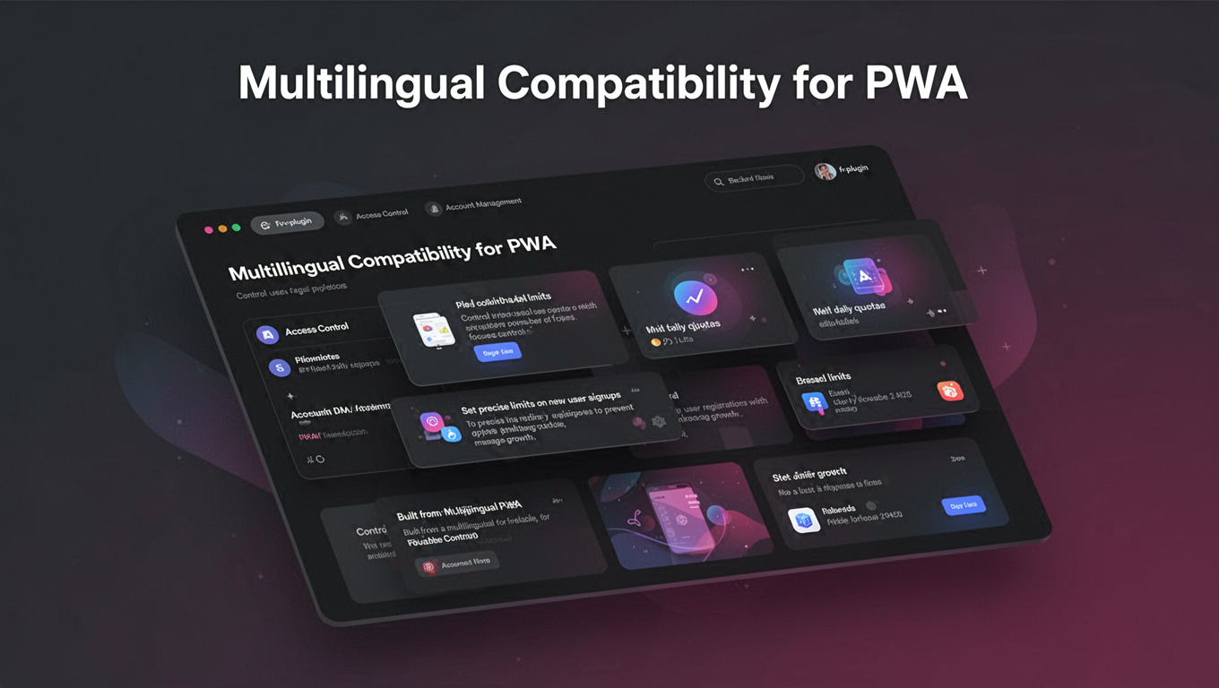 Preview of Multilingual Compatibility for PWA