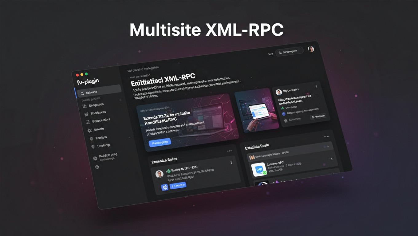 Preview of Multisite XML-RPC