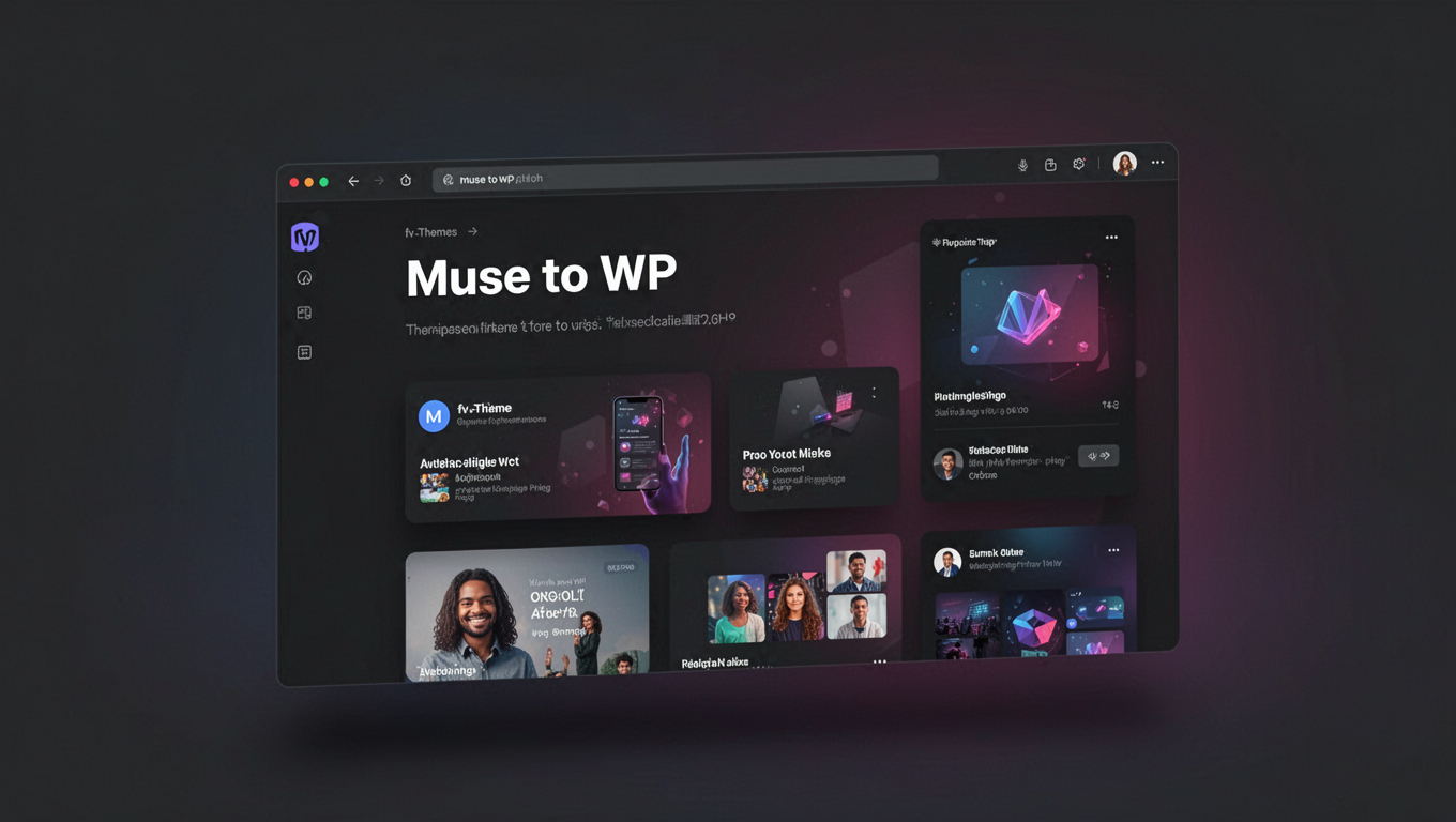 Preview of Muse to WP