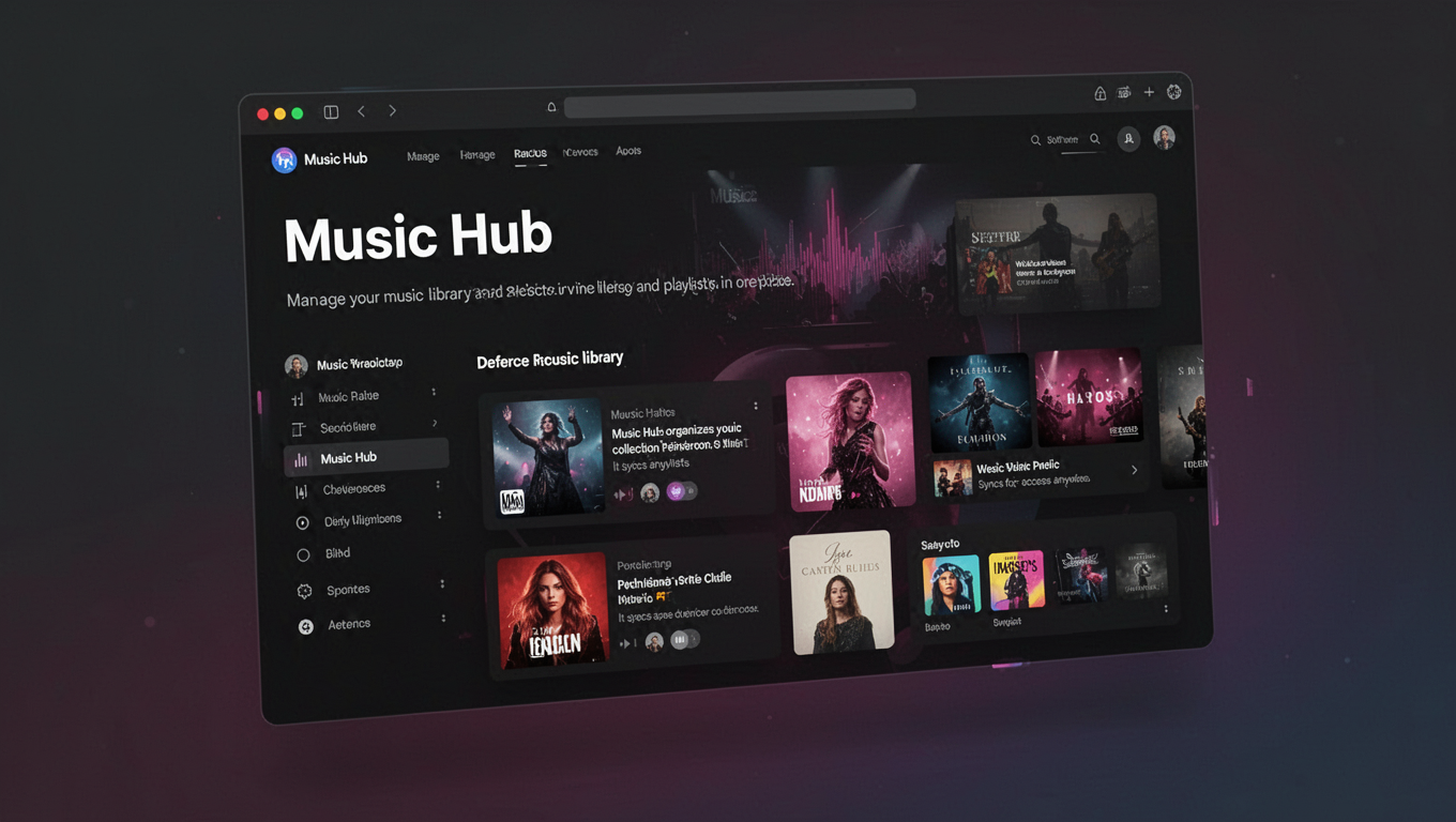 Preview of Music Hub