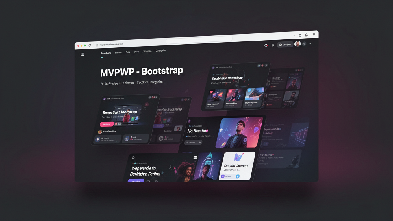 Preview of MVPWP - Bootstrap
