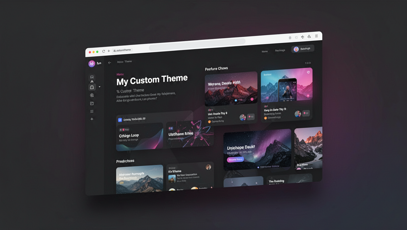 Preview of My Custom Theme